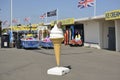 Giant ice cream cone advertisment. Littlehampton. UK