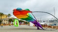 Giant inflatable kite parade