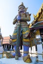 Giant keepers at Grand Palace Royalty Free Stock Photo