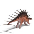 Giant kentrosaurus dinosaur Royalty Free Stock Photo