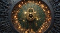 Giant Keyhole Illuminated by Circuits and Light