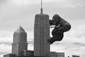 Giant King Kong on Empire State Building