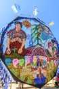 Giant kite festival, All Saints' Day, Guatemala Royalty Free Stock Photo