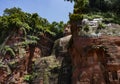 Leshan Buddha near Chengdu, China Royalty Free Stock Photo