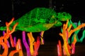Giant Lighted Sea Turtle at the Chinese Lantern Festival Atlanta