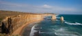 Giant limestone stacks, Gog and Magog. Gibson Steps, Great Ocean Road, Victoria, Australia