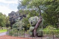 Giant living sculpture at The Royal Botanical Garden in Sydney.