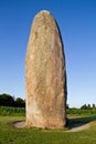 Giant menhir Royalty Free Stock Photo