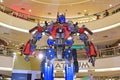 Giant model of Optimus Prime from Transformers