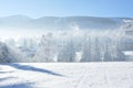 Giant Mountains / Karkonosze, Karpacz winter Royalty Free Stock Photo