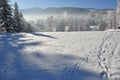 Giant Mountains / Karkonosze, Karpacz winter Royalty Free Stock Photo