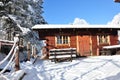 Giant Mountains / Karkonosze, Karpacz winter Royalty Free Stock Photo