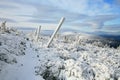 Giant Mountains, Karkonosze Mountains. Famous mountains ranger in Poland and Czechia.