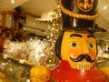 Giant nutcracker at the bakery