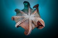 Giant octopus in the deep Royalty Free Stock Photo