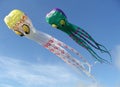 Giant octopus kites Royalty Free Stock Photo