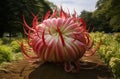 Giant onion flower. Generate Ai