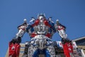 Giant Optimus Prime Statue in Port Hope, Ontario