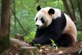 Giant panda - China (Generative AI) Royalty Free Stock Photo