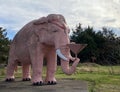 Giant, Pink Elephant near Springfield, Tennessee