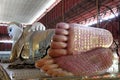 Giant reclining Buddha Royalty Free Stock Photo