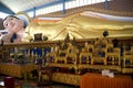 Giant Reclining Buddha Statue Royalty Free Stock Photo