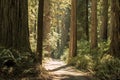 Giant Redwoods of Northern California Royalty Free Stock Photo