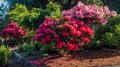 Giant Rhododendrons of Burien 10 Royalty Free Stock Photo