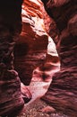 Giant rocks in Red canyon in mountains of Eilat, Israel Royalty Free Stock Photo