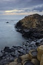 Giant's Causeway - Antrim Coast, Northern Ireland, UK. Royalty Free Stock Photo