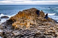 The Giant`s Causeway in Nothern Ireland. Royalty Free Stock Photo