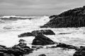 The Giant`s Causeway, UNESCO World Heritage Site, located on the north County Antrim coast of Northern Ireland. Royalty Free Stock Photo