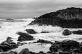 The Giant`s Causeway, UNESCO World Heritage Site, located on the north County Antrim coast of Northern Ireland. Royalty Free Stock Photo