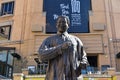 Giant sculpture of Nelson Mandela Sculpture , South Africa