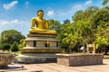 Giant seated Buddha in Colombo