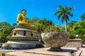 Giant seated Buddha in Colombo