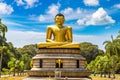 Giant seated Buddha in Colombo