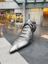 Giant Shoe Statue at metrotown