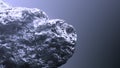 Giant silver nugget Royalty Free Stock Photo