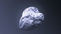 Giant silver nugget Royalty Free Stock Photo