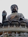 Giant Sitting Buddha Statue at Po Lin Monastery