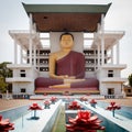 The giant Sitting Buddha statue