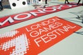 Monopoly at The Square _ The London Games Festival. Royalty Free Stock Photo