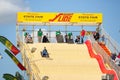 Giant Slide ride at Washington State Fair Royalty Free Stock Photo