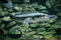 Giant snakehead,giant mudfish,freshwater fish,Channa micropeltes,Channidae