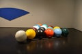Giant snooker balls