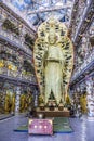 Giant standing buddha figure