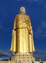 Giant standing Buddha statue skyscraper 170 m near Monywa, Myanmar Burma.