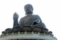 Giant statue of Buddha in Hong Kong