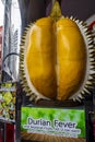 Giant statue of the durian fruit KING OF FRUITS, Thailand
